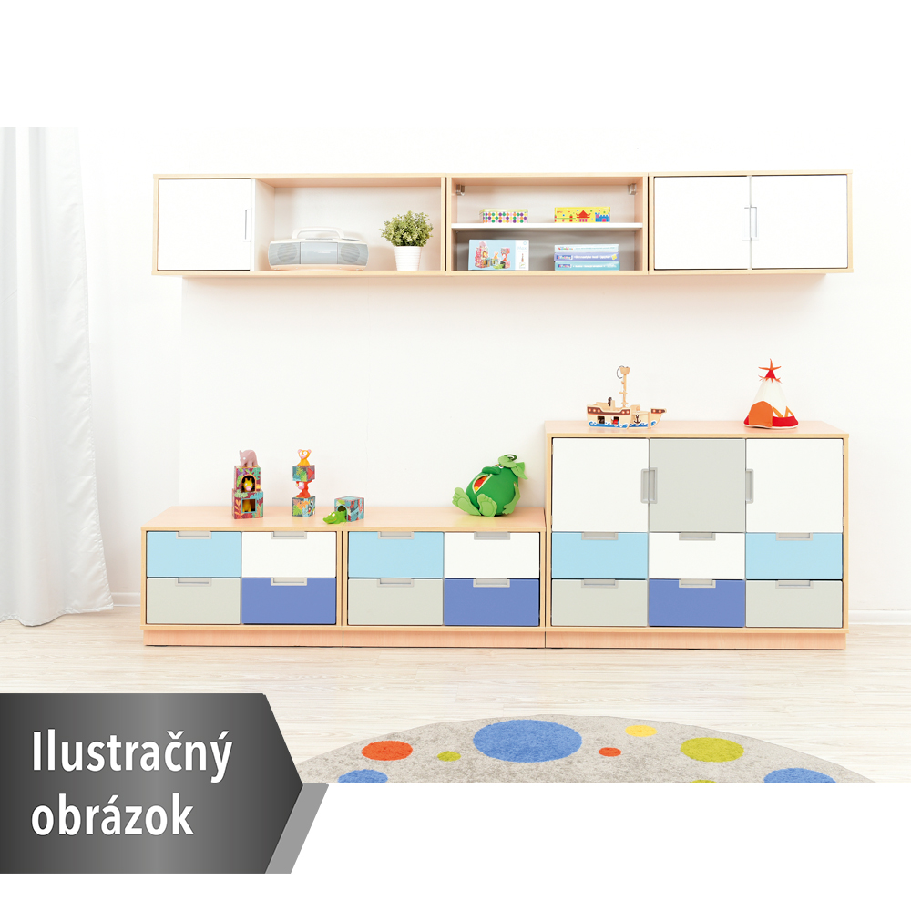 Quadro - zostava 75, biely korpus