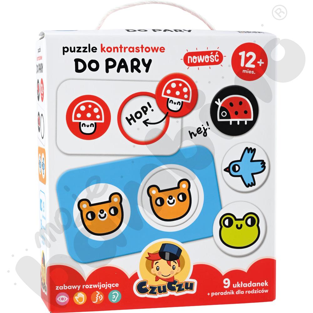 Puzzle kontrastowe Do pary