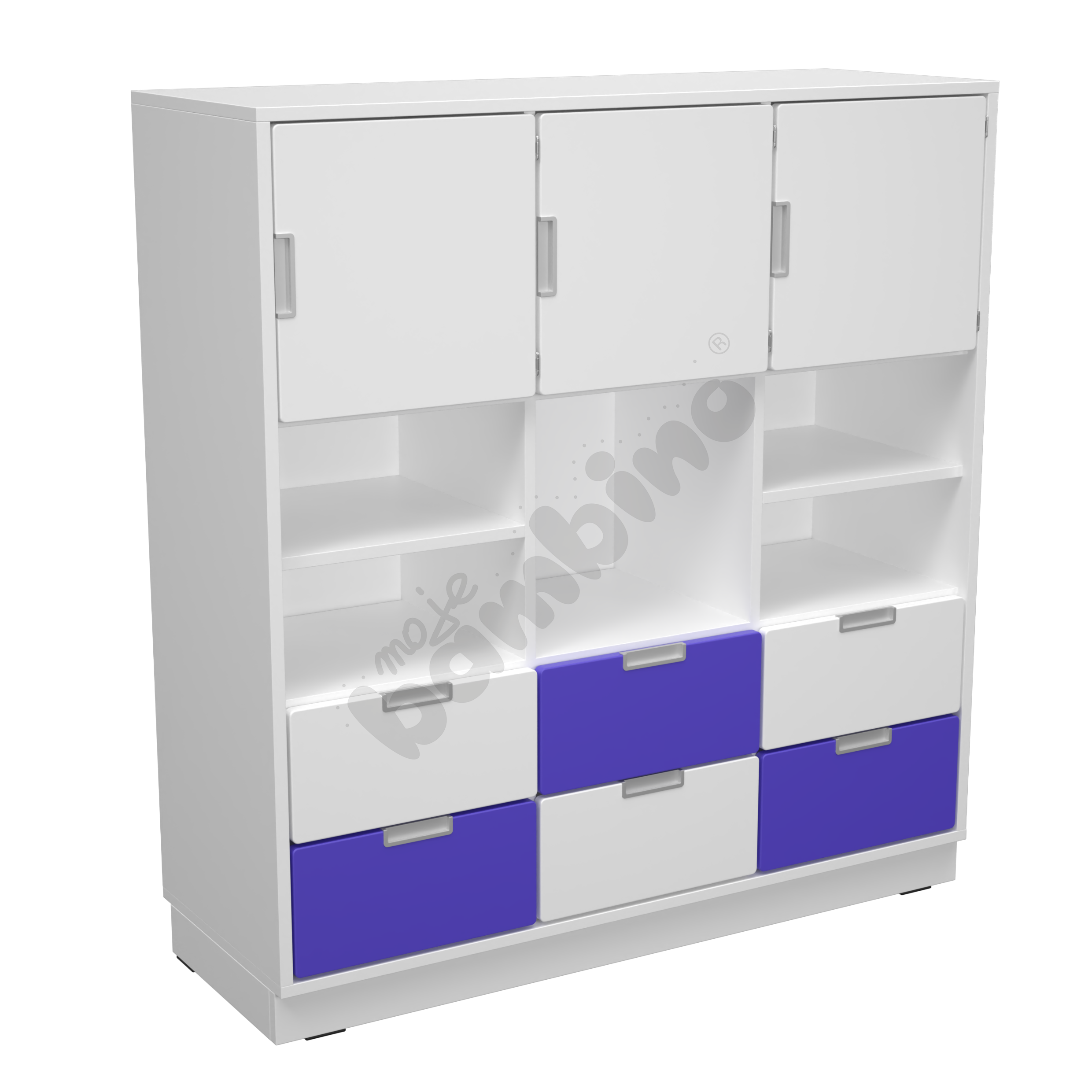 Quadro - zestaw 51, 90 st., biała skrzynia