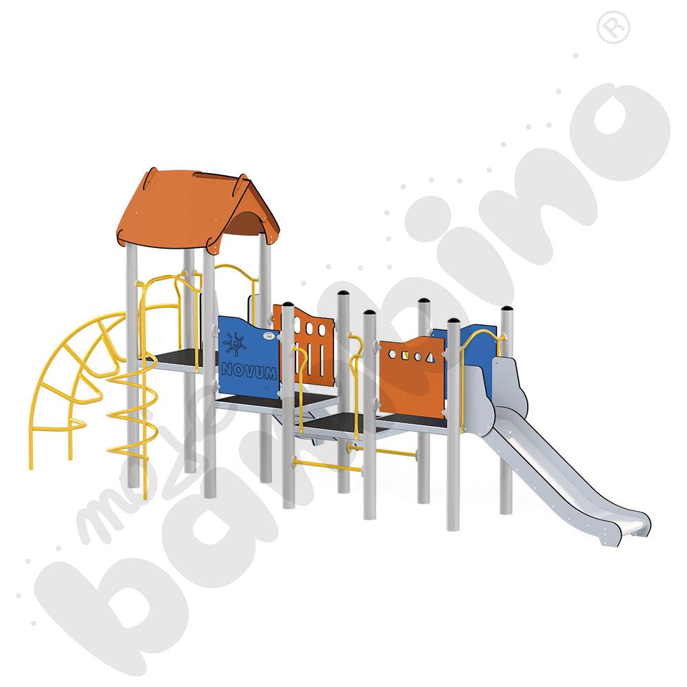 Orbis - wieża 12, metalowe słupy