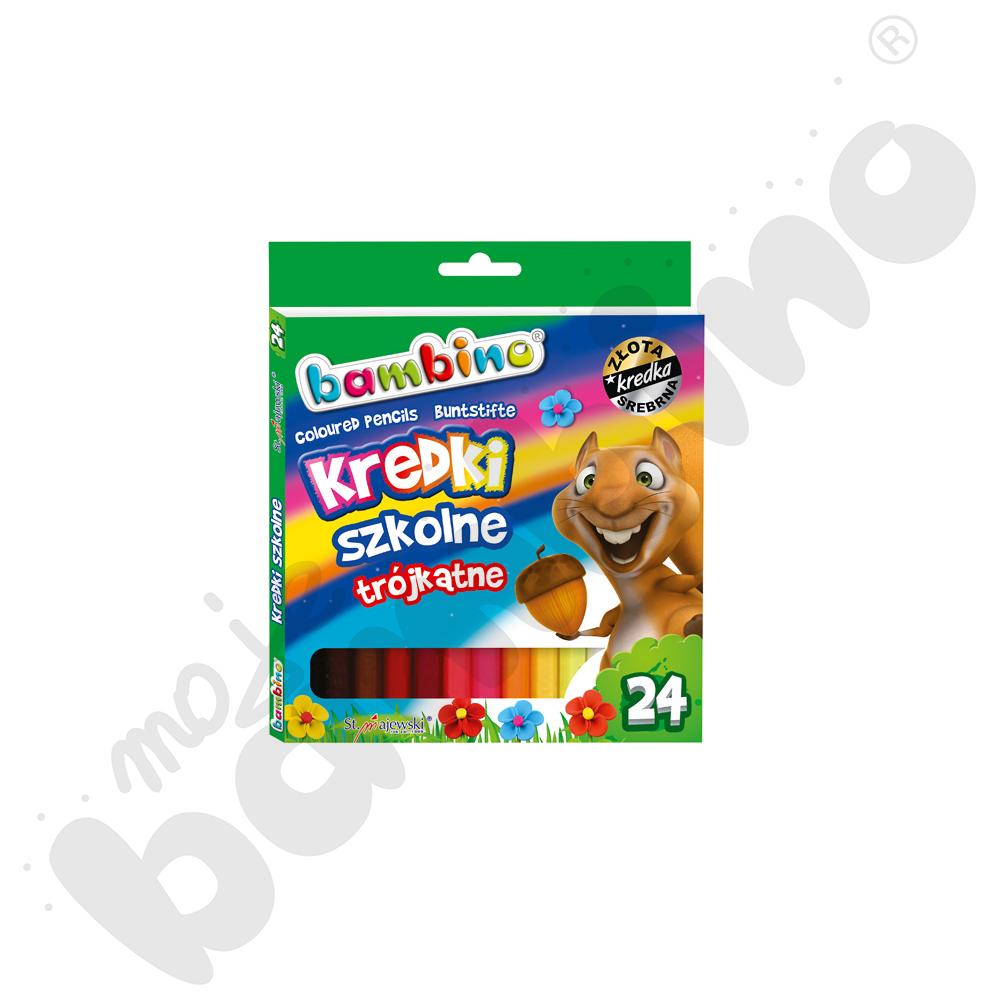 Kredki ołówkowe Bambino 24