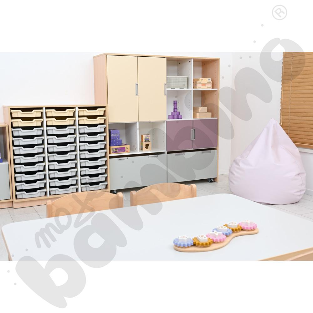 Quadro - regał wielofunkcyjny, klon jasny