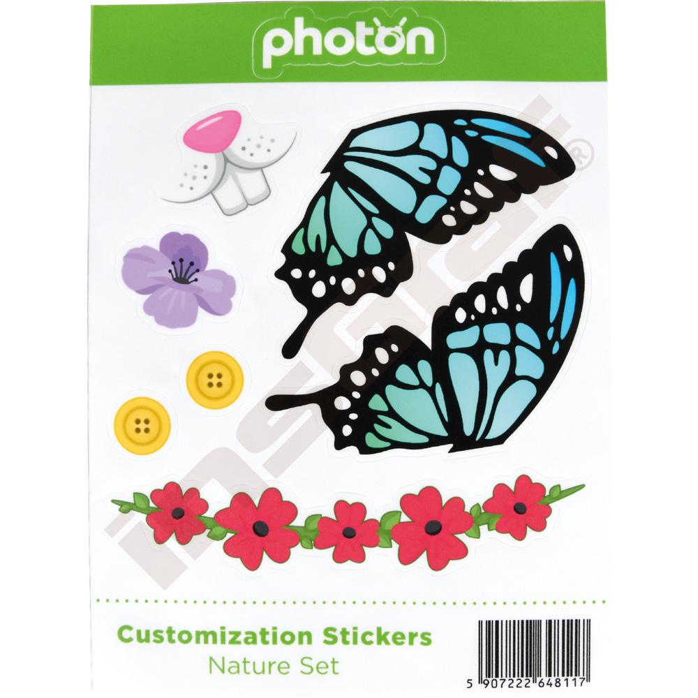 Samolepky pro personalizaci robota Photon - Sada 4v1