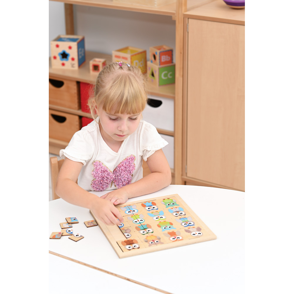 Lotto puzzle - sovy