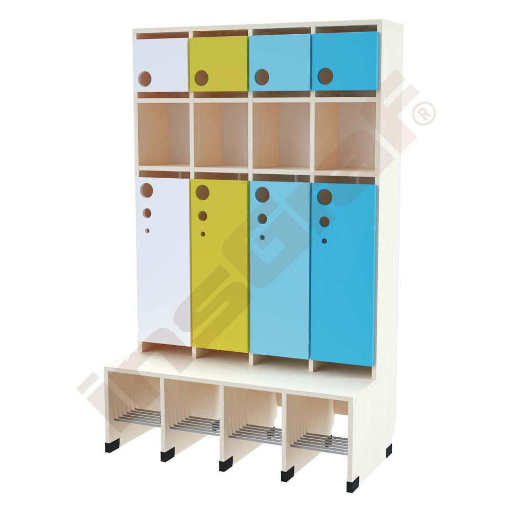 Šatňa Kvapka Maxi 4-os. - zostava 1