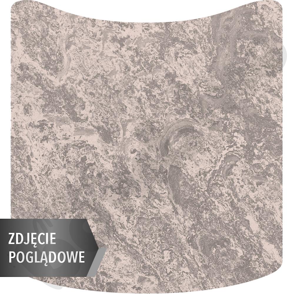 Stół Cichy kwadrat falisty 70x72, blat beżowy, narożniki proste, rozm. 3