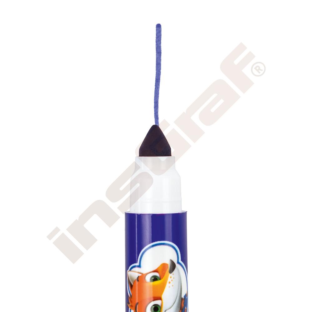 Obojstranné fixky Jumbo BAMBINO, 12 farieb