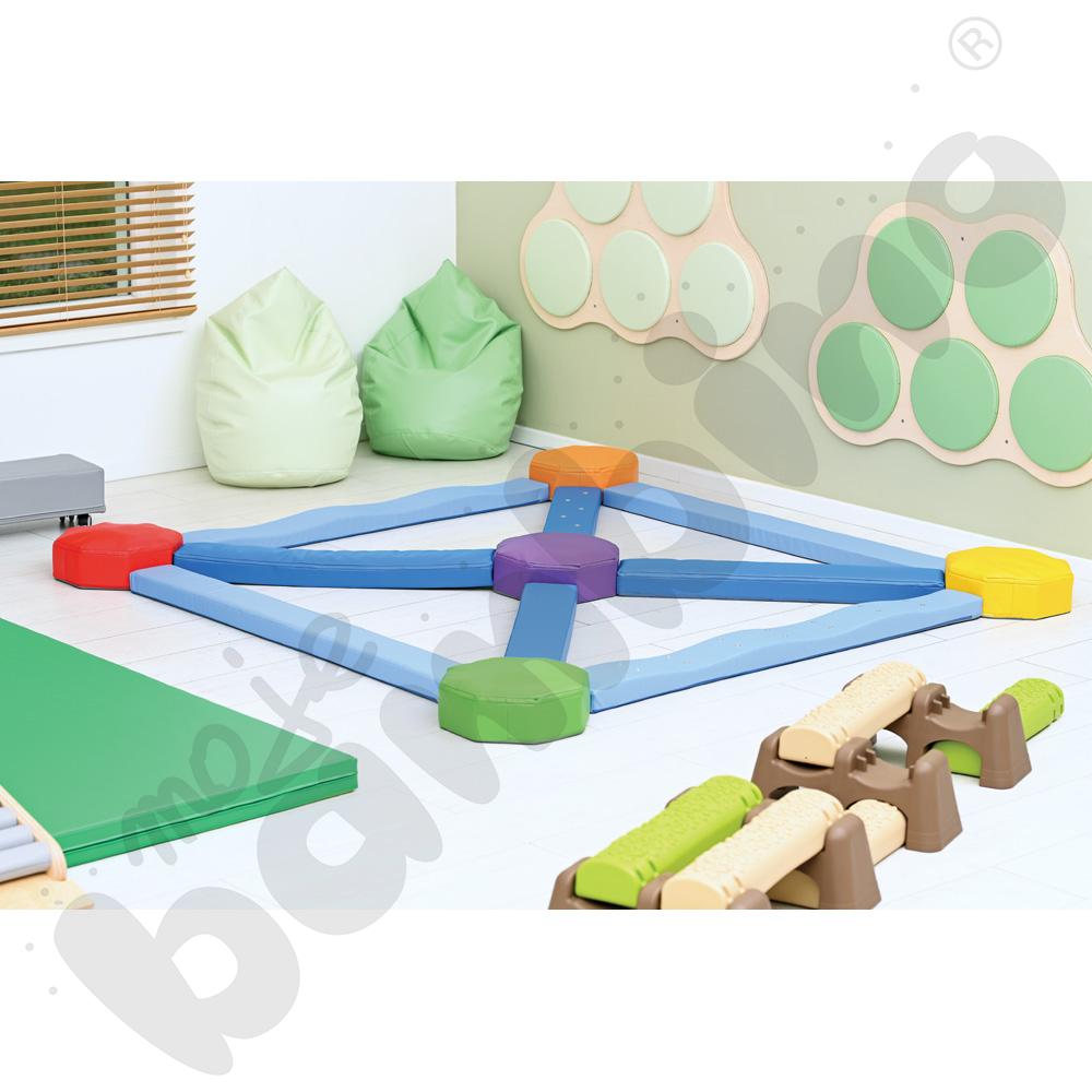 Zestaw sensoryczny Kwadrat, 13 elem.