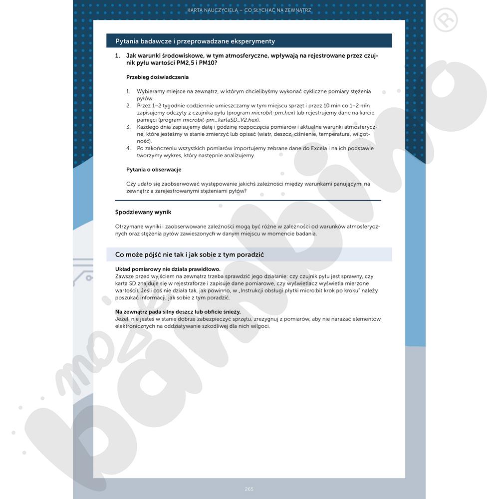 Modułowe Pracownie Przyrodnicze - moduł Jakość powietrza, 1 szt.