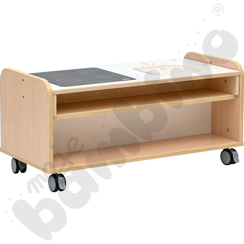 Mobilny kącik Quadro 253 - skrzynia klon jasny