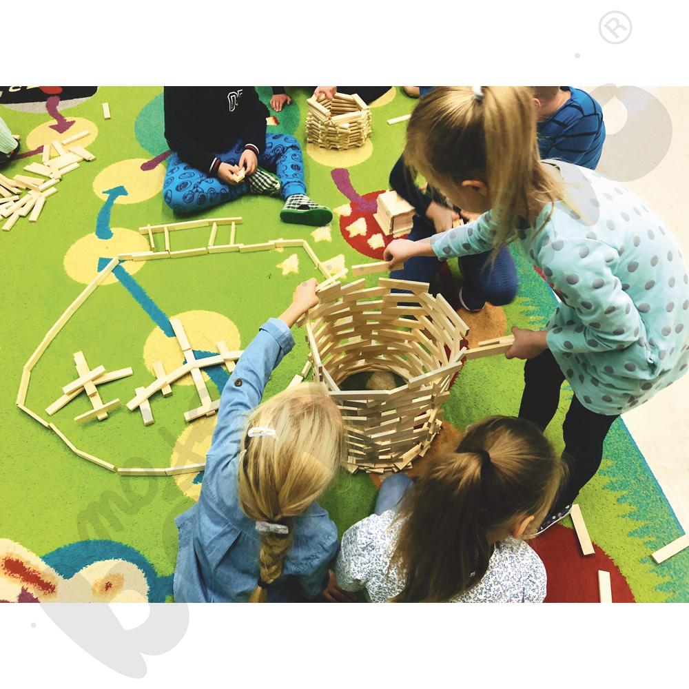 Klocki Linden 500 szt. w worku