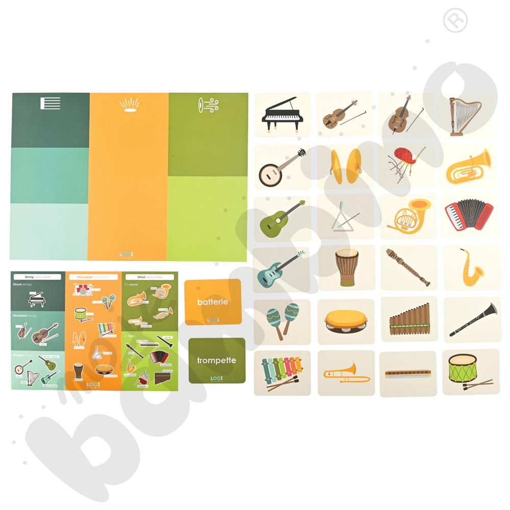 LOGI miniBot - instrumenty - w języku francuskim