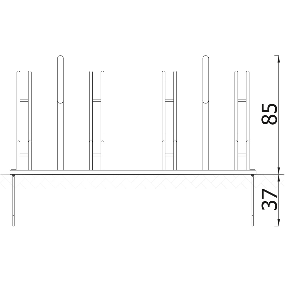 Stojan na bicykle G01