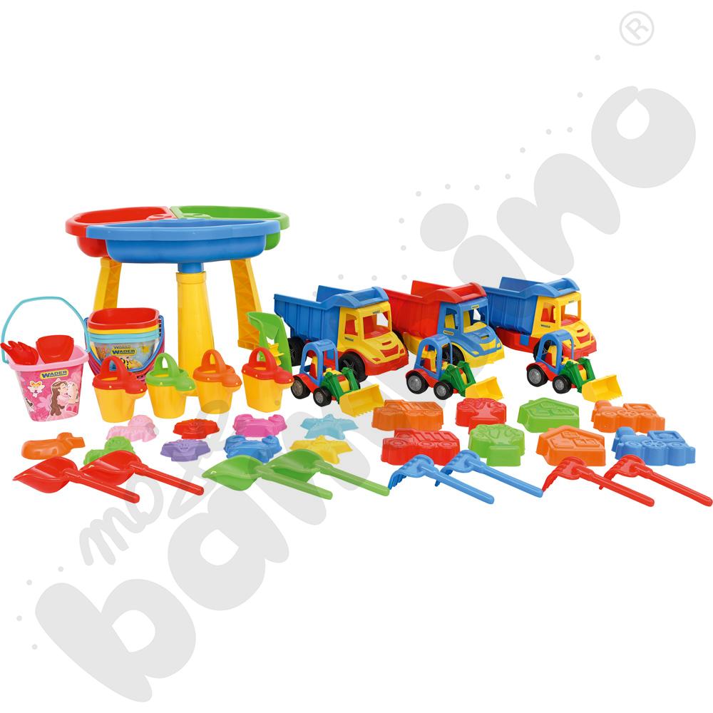 Zestaw do piaskownicy, 45 elem.