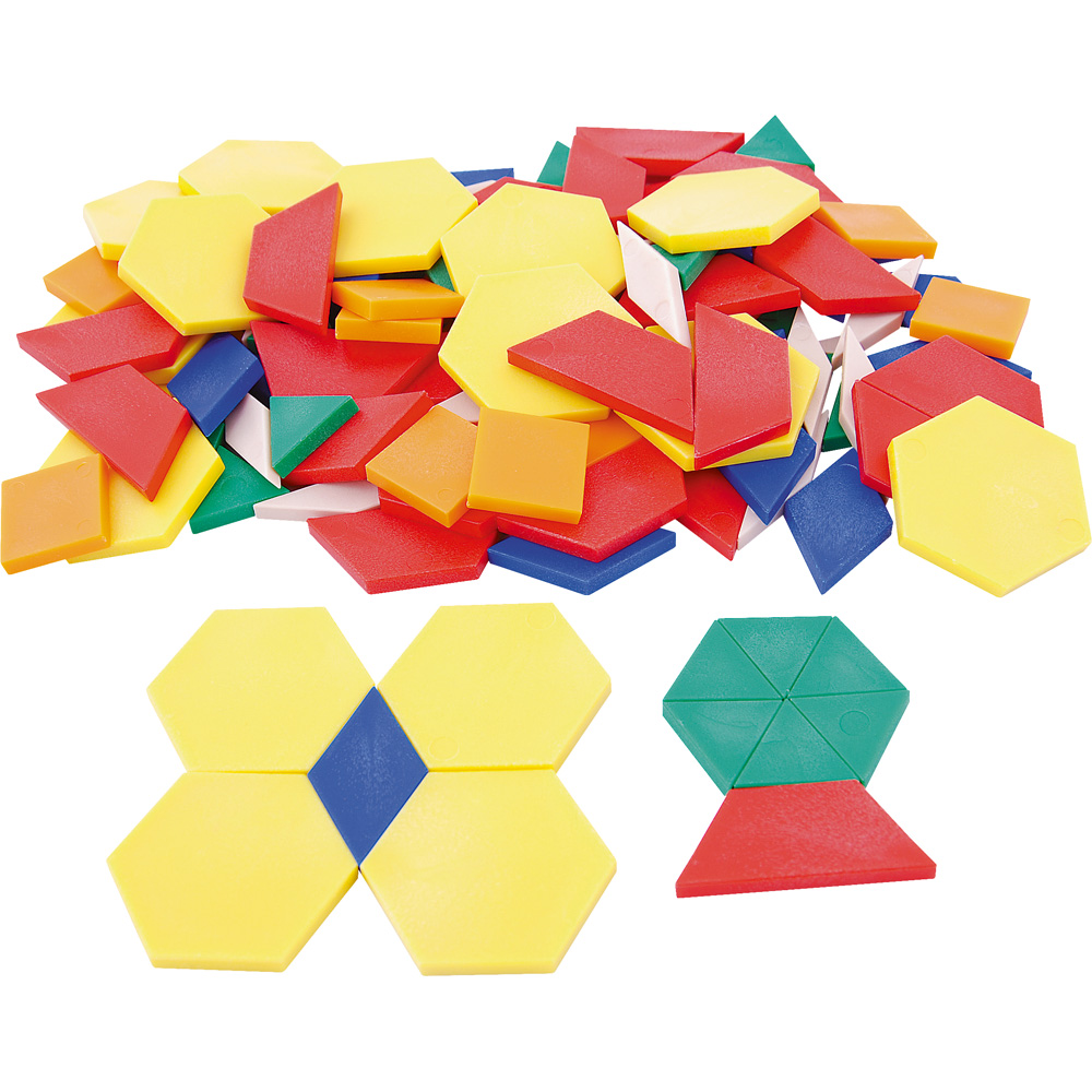Geometrické tvary - plastové