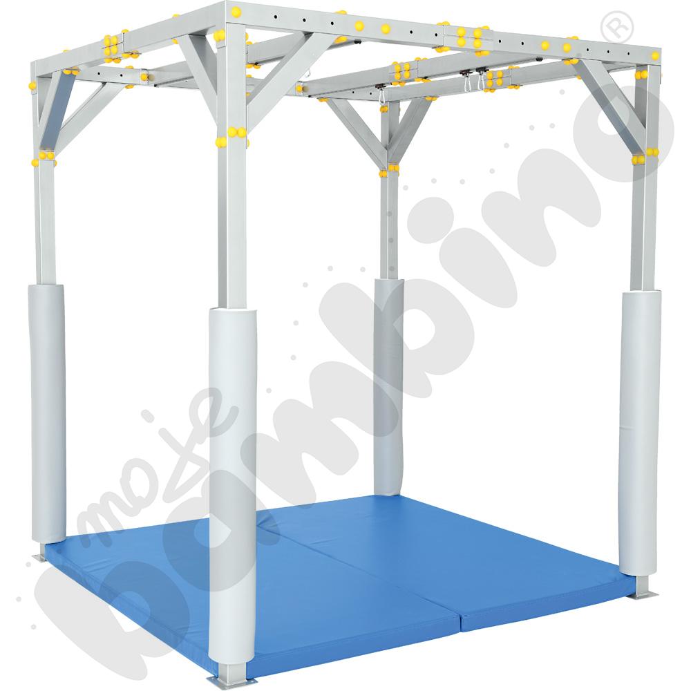 Zestaw 2 niebieskich materacy do kabiny SI - wyposażenie do kabiny SI – MED