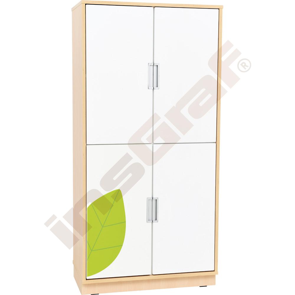 Quadro - skříň XL k sestavě Flora 180˚, korpusy v odstínu javor