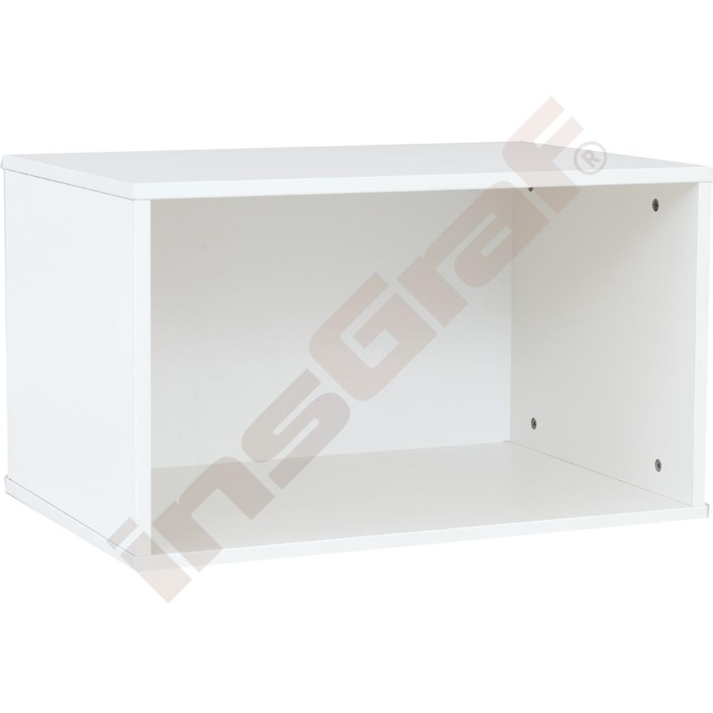 Quadro - nízký hluboký nástavec, šíře 70,2 - bílý