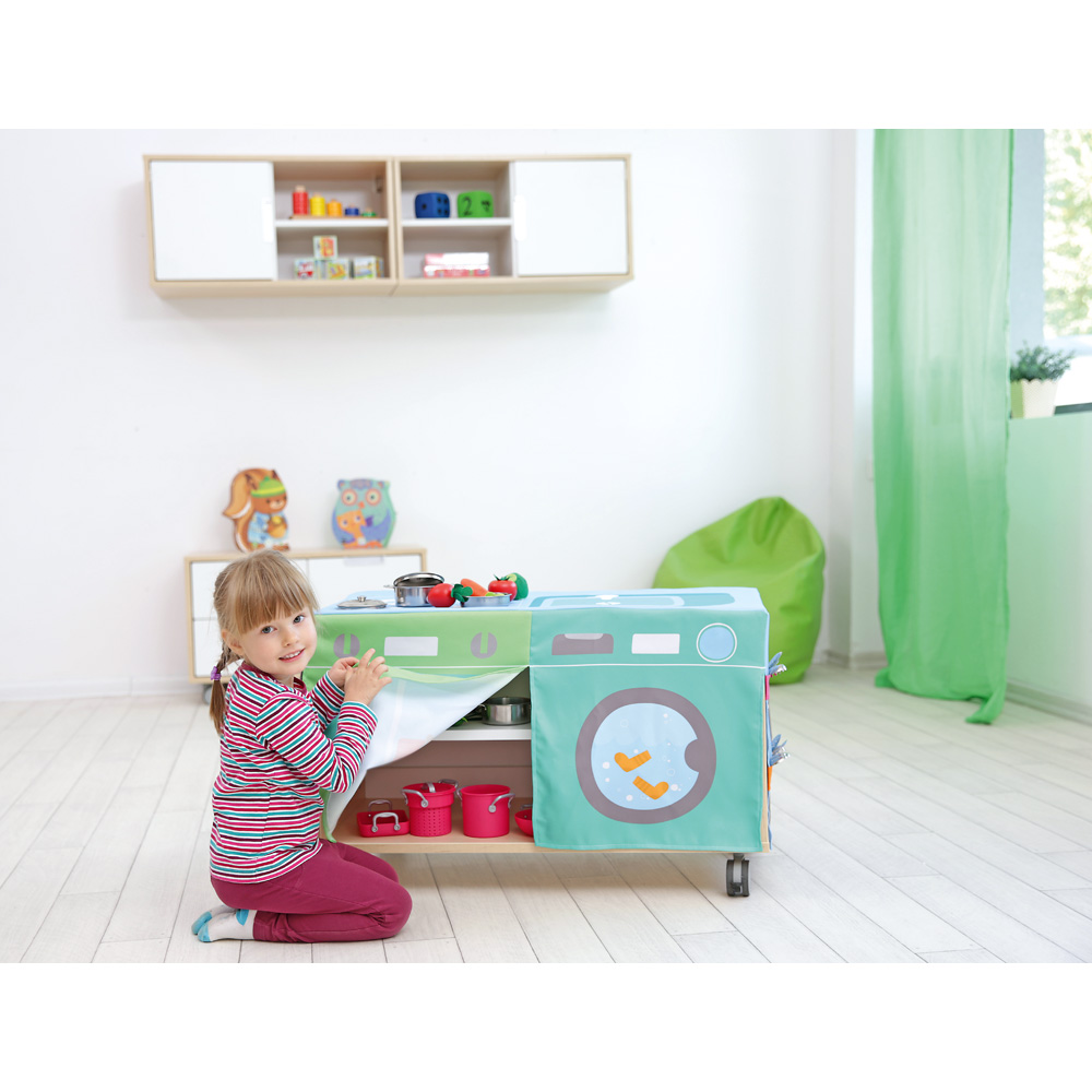 Quadro - úzka závesná skrinka s predelom, javor