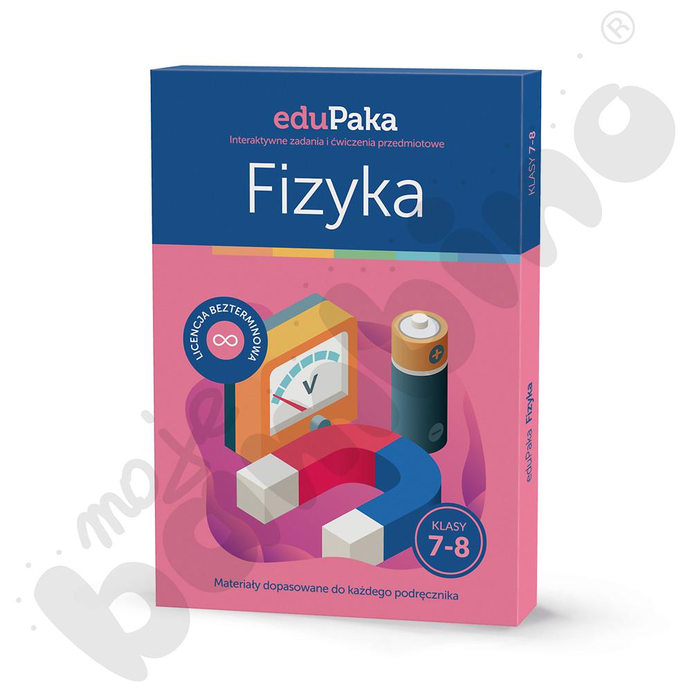 eduPaka – interaktywne zadania i ćwiczenia przedmiotowe – Fizyka kl. 7-8