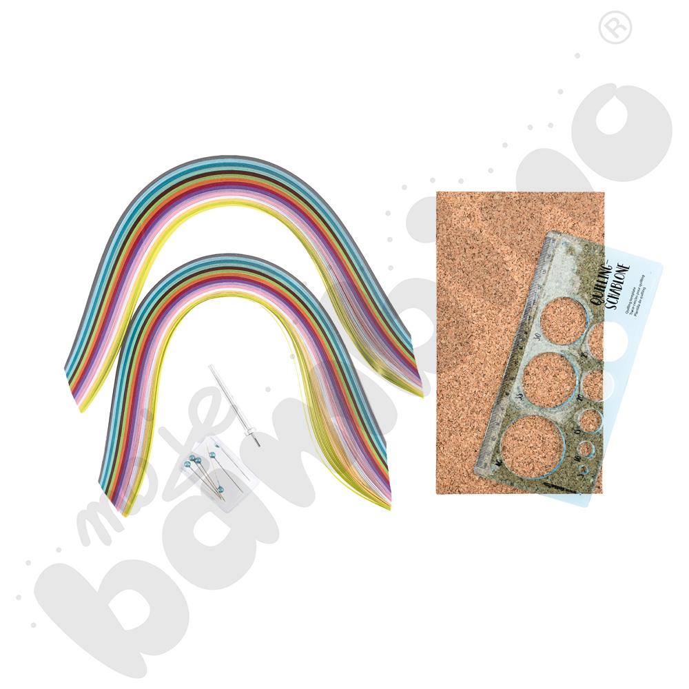 Zestaw do quillingu pastelowy