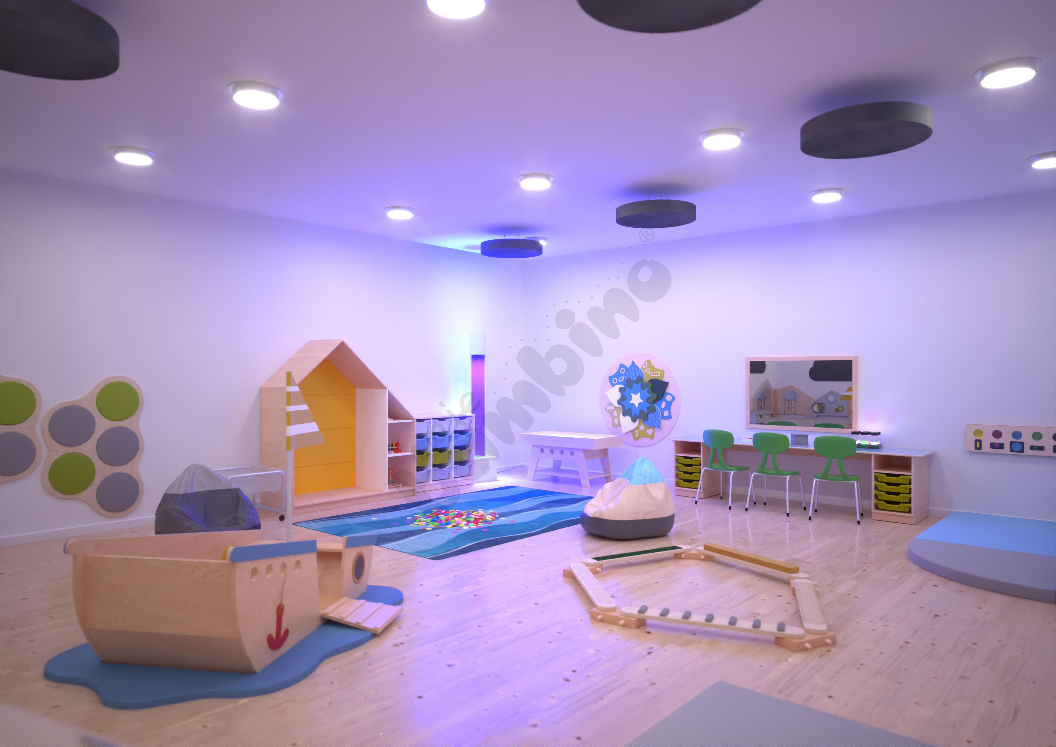 Sala sensoryczna - Morska Przygoda