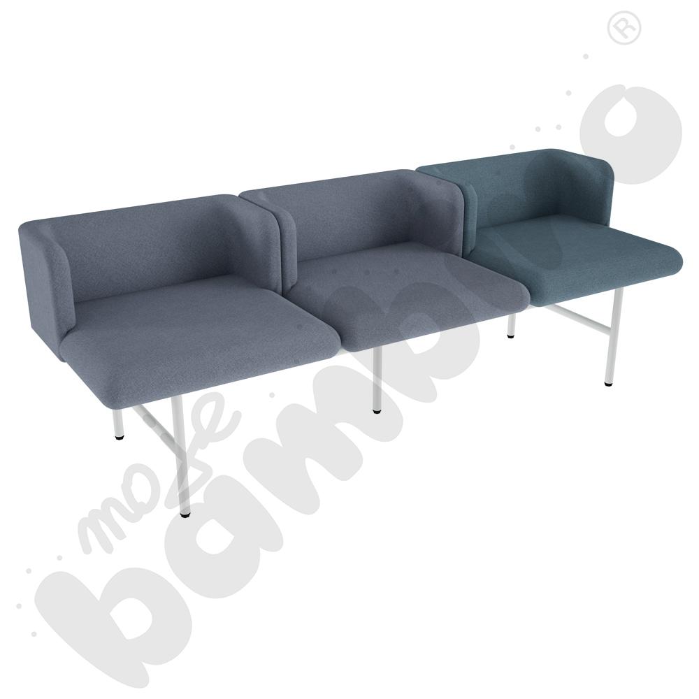 Agora - moduł 3, szaro-jasnoniebieski