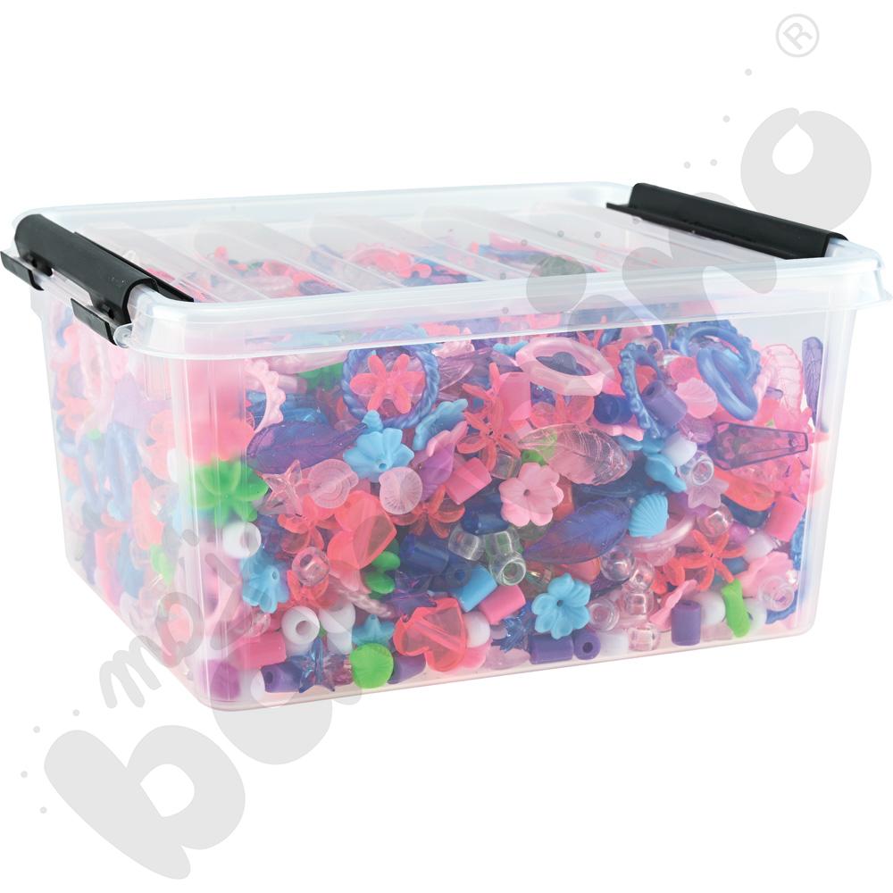 Koraliki fantazyjne w pudełku 