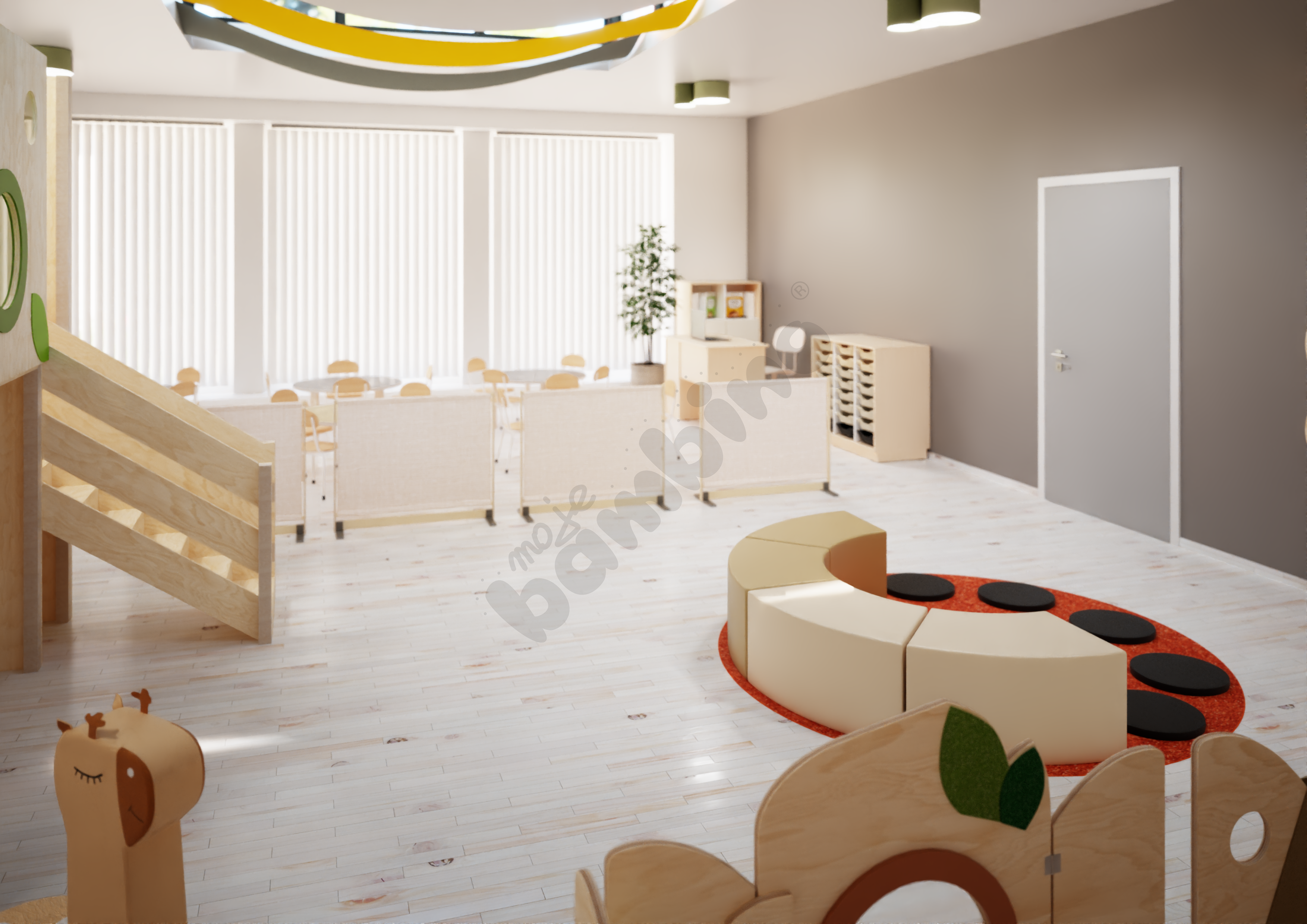 Sala przedszkolna Quadro z kącikiem Flora  1