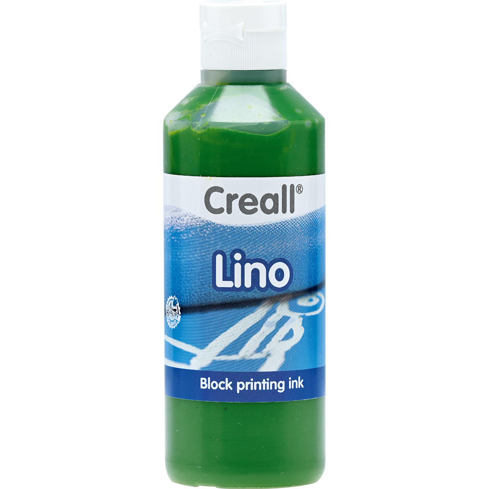 Creall Lino farba na linoryt 250 ml, zelená