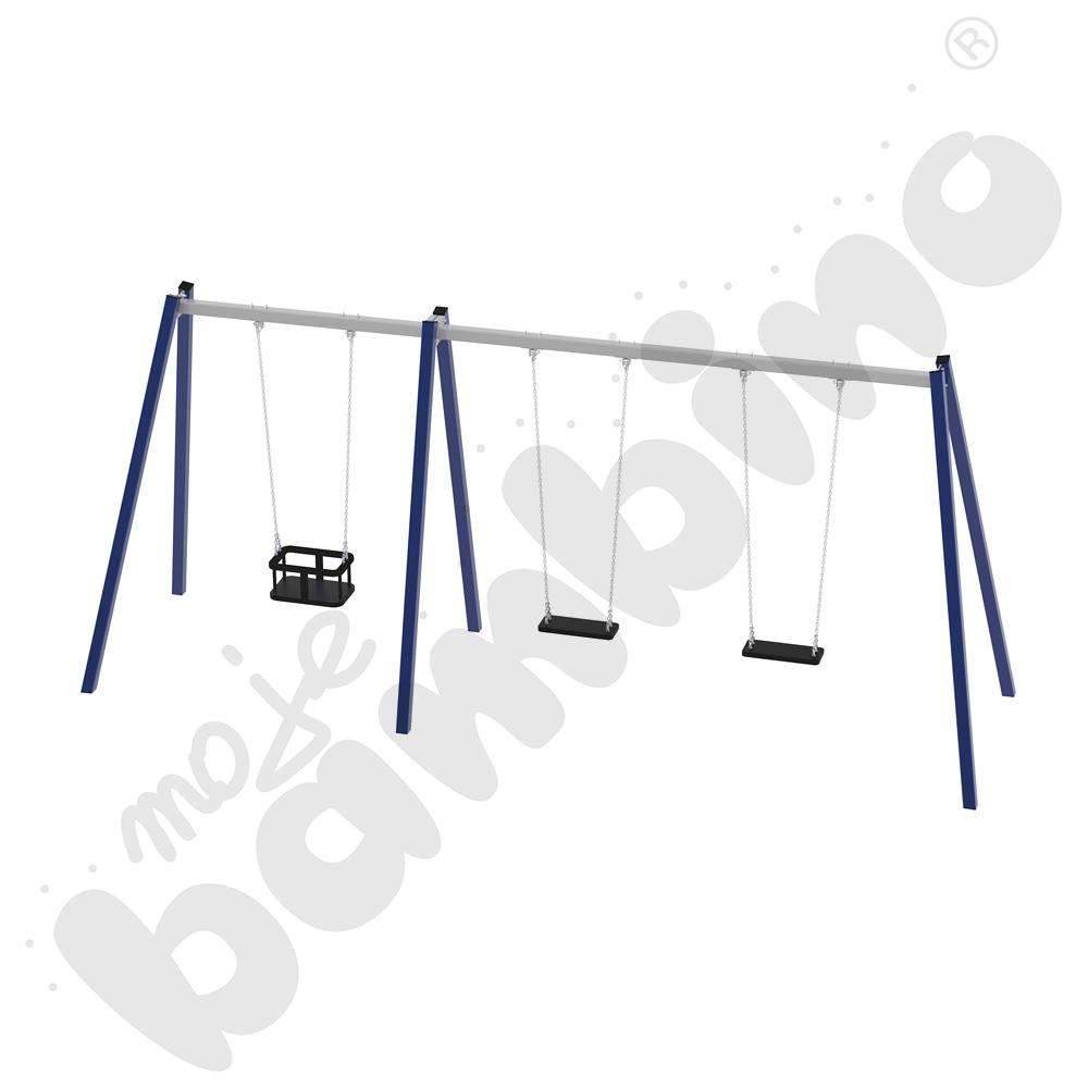 Quadro - stelaż do huśtawki potrójnej