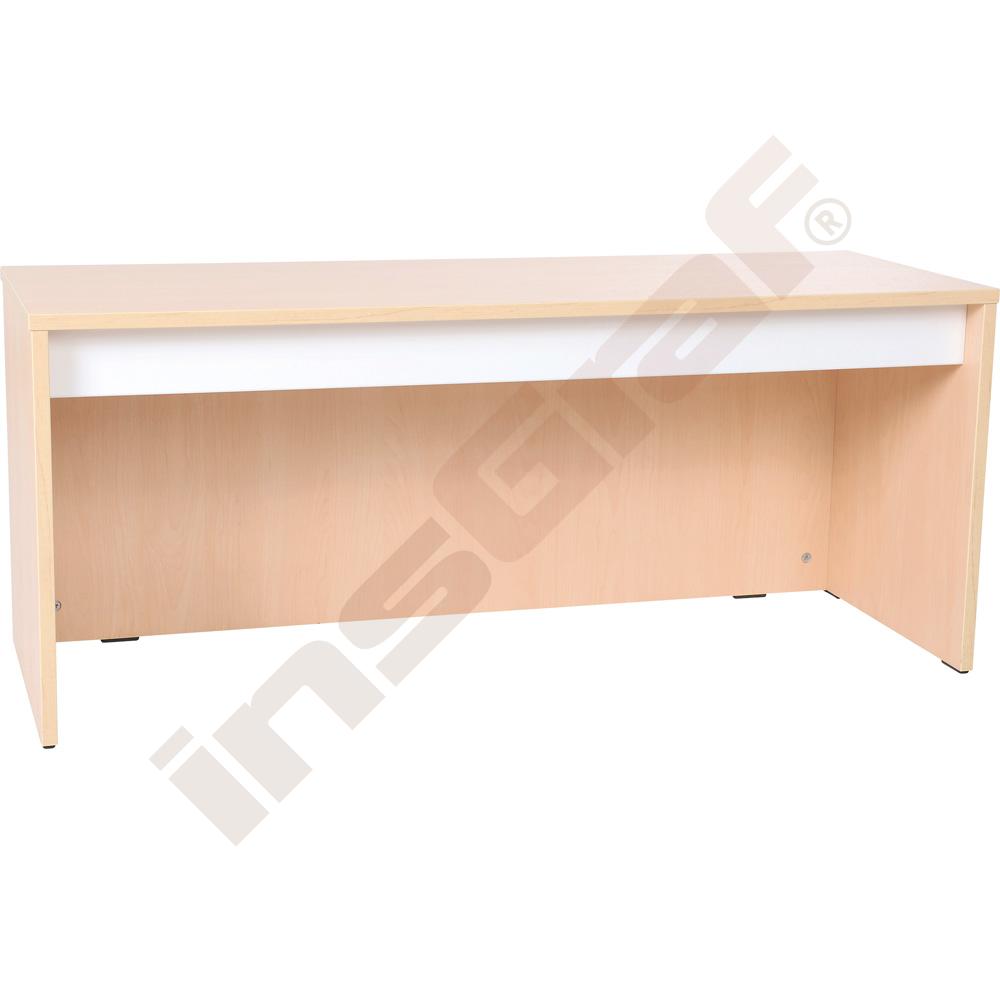 Quadro - lavička nad 3 malé úložné boxy