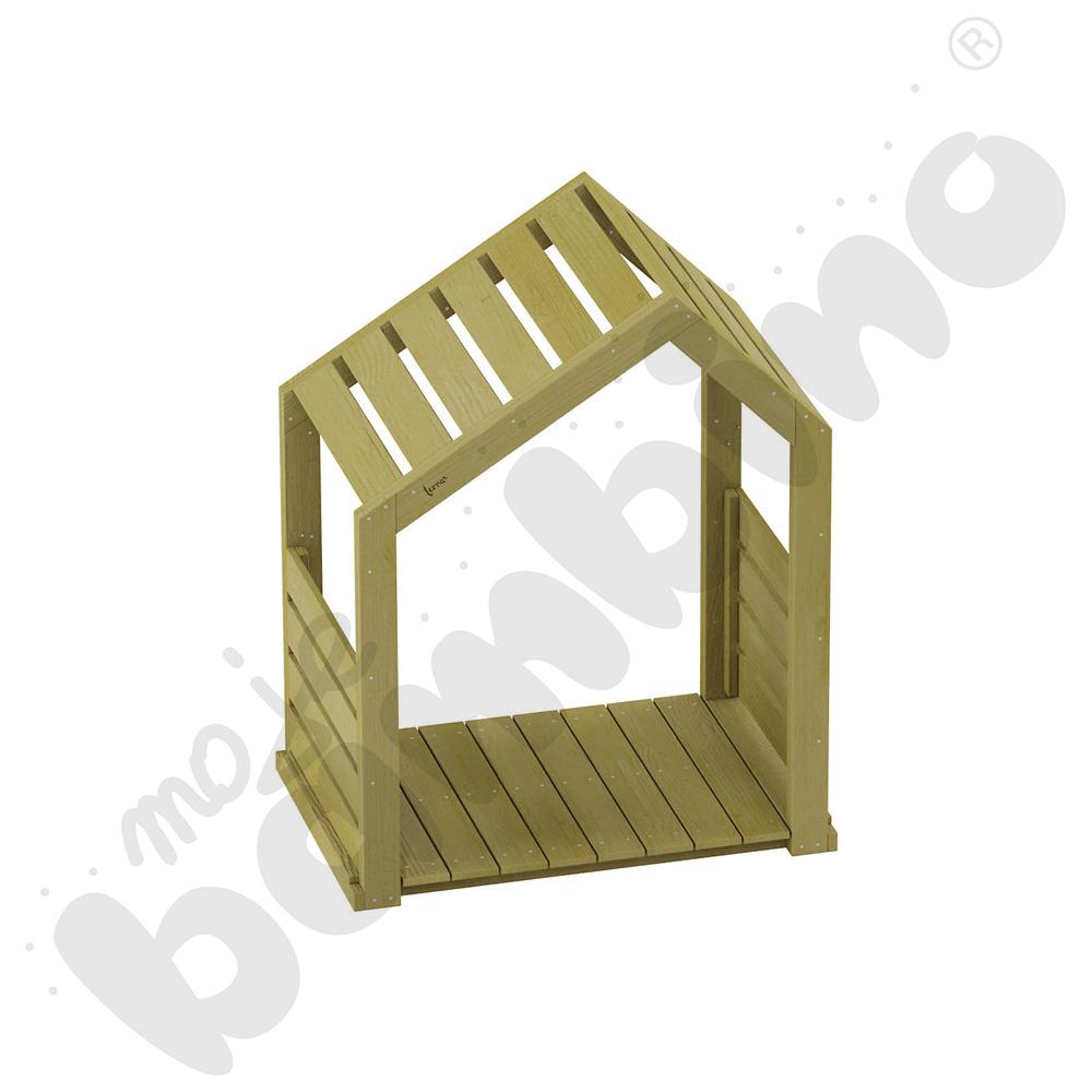 Domek Terra, drewniany z kotwami