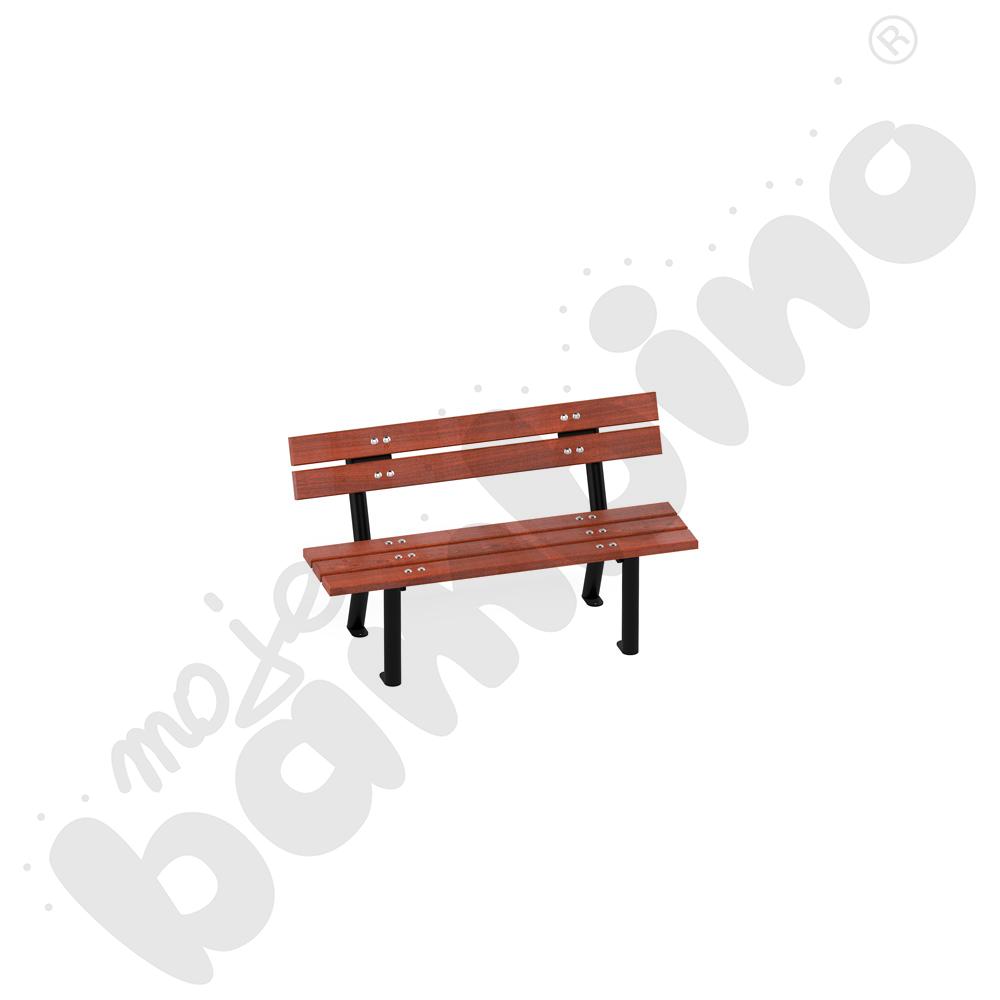 Ławka dziecięca Gapcio, mahoń