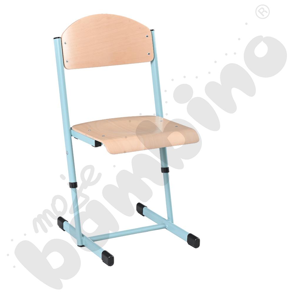 Krzesło T 3 w 1 z regulowaną wysokością rozm. 4-6 turkusowe