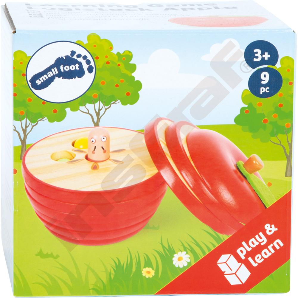 Jablko s červíky - edukační pyramida 