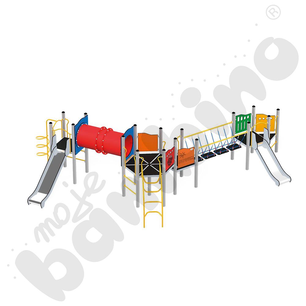 Orbis - platforma 9, metalowe słupy