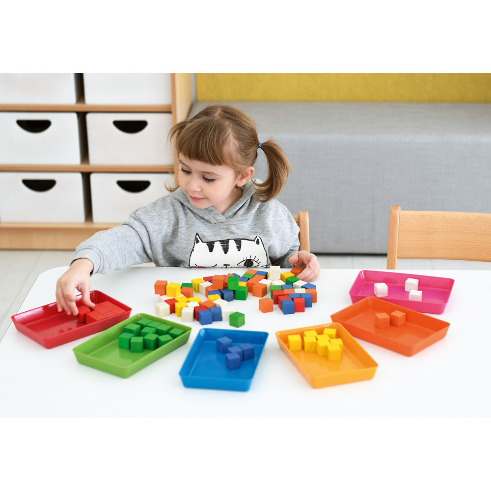 Mini tácky, 6 farieb
