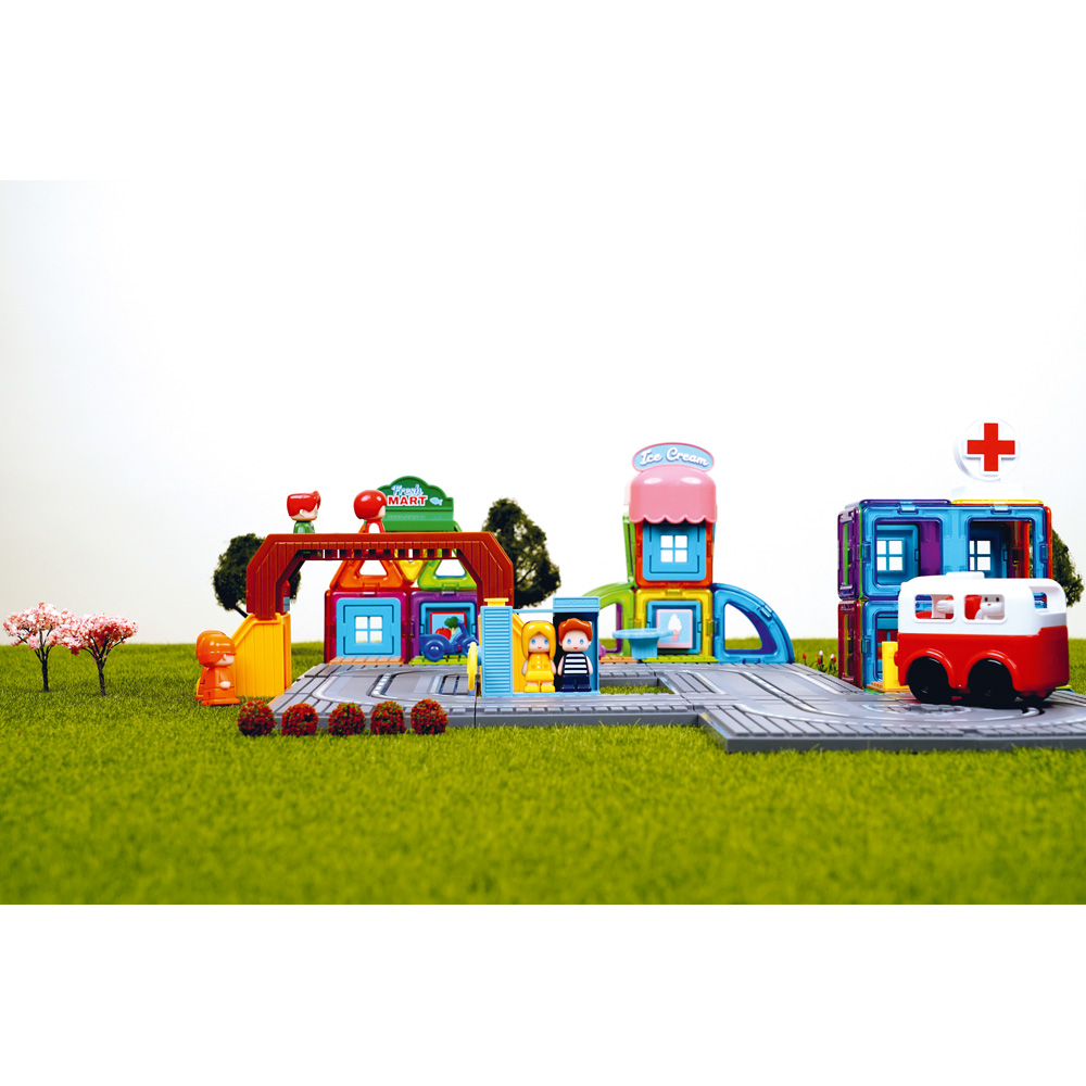 Magformers Town Set - nemocnica
