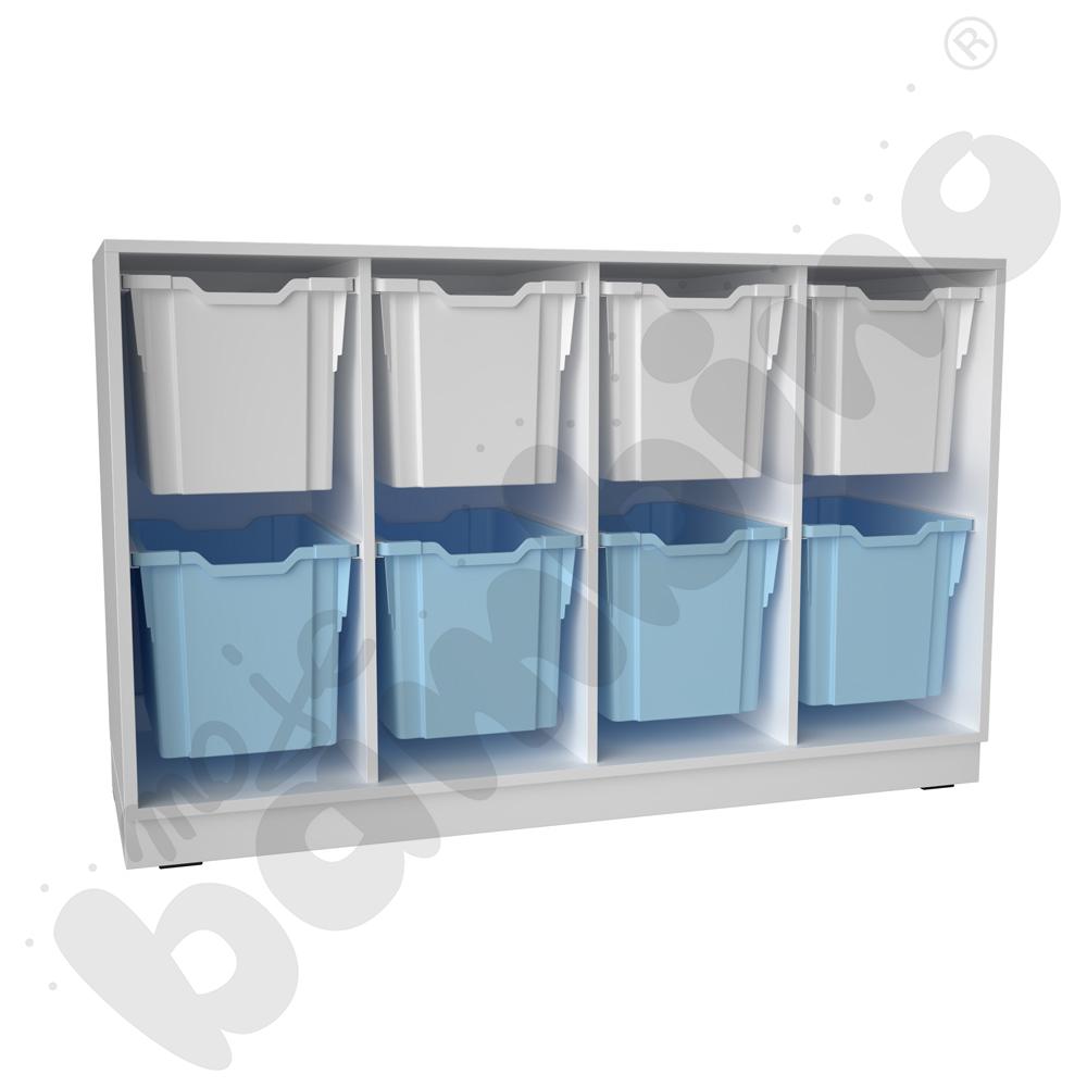 Quadro - zestaw 193, biała skrzynia