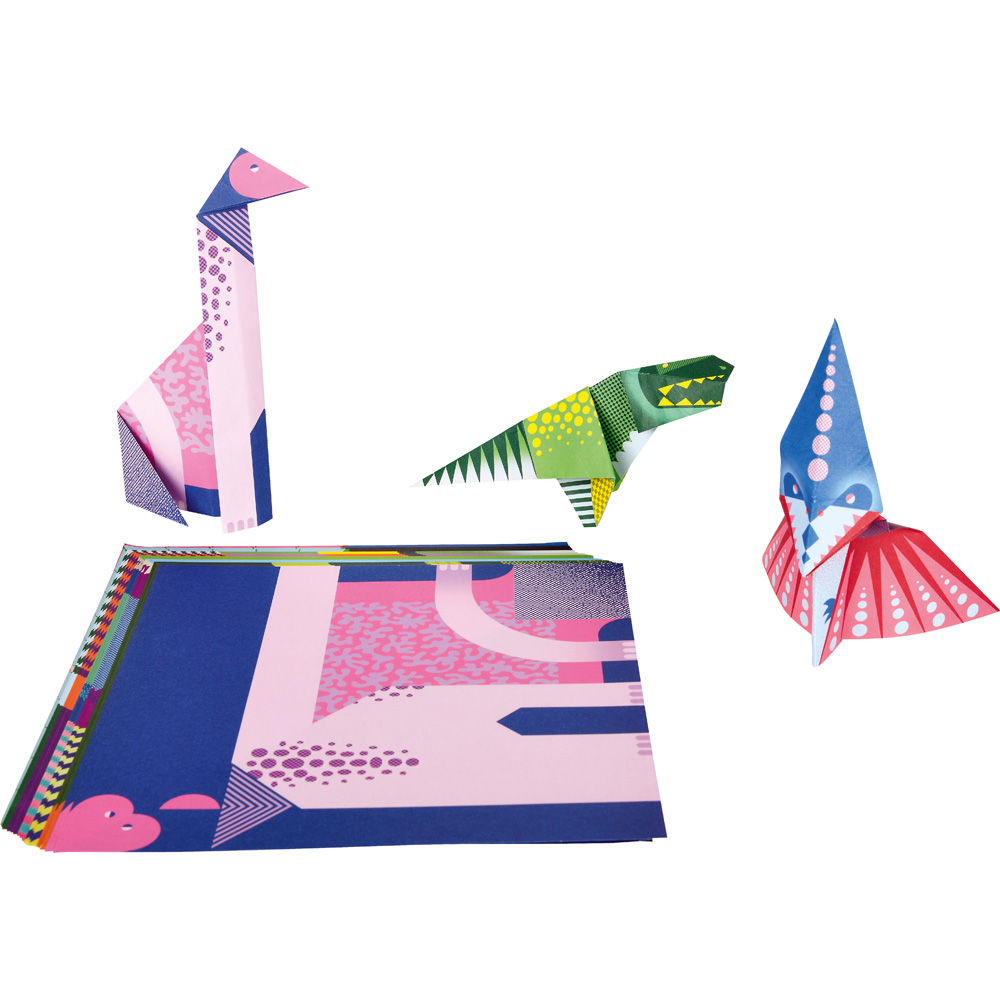 Origami sada - dinosaury