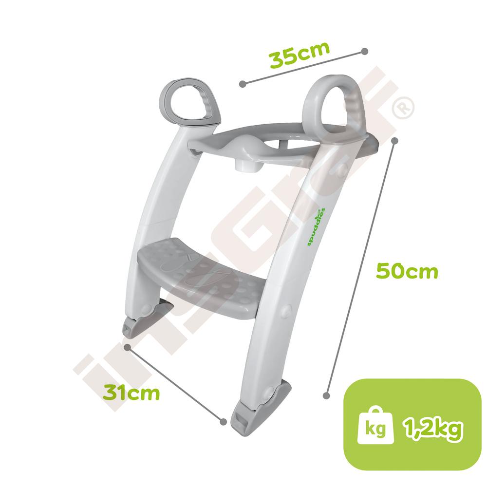 
Toilettenleiter mit Sitz, klappbar
