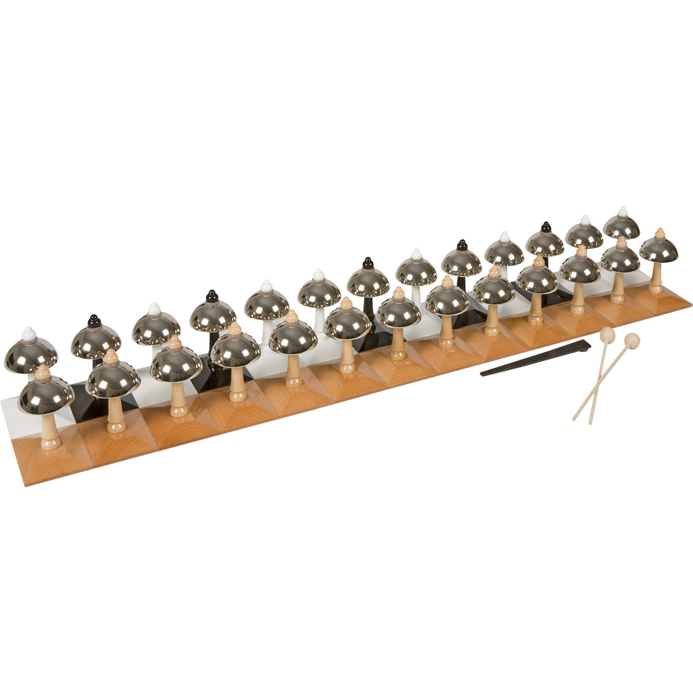 Montessori chromatické zvončeky - 13 párov 