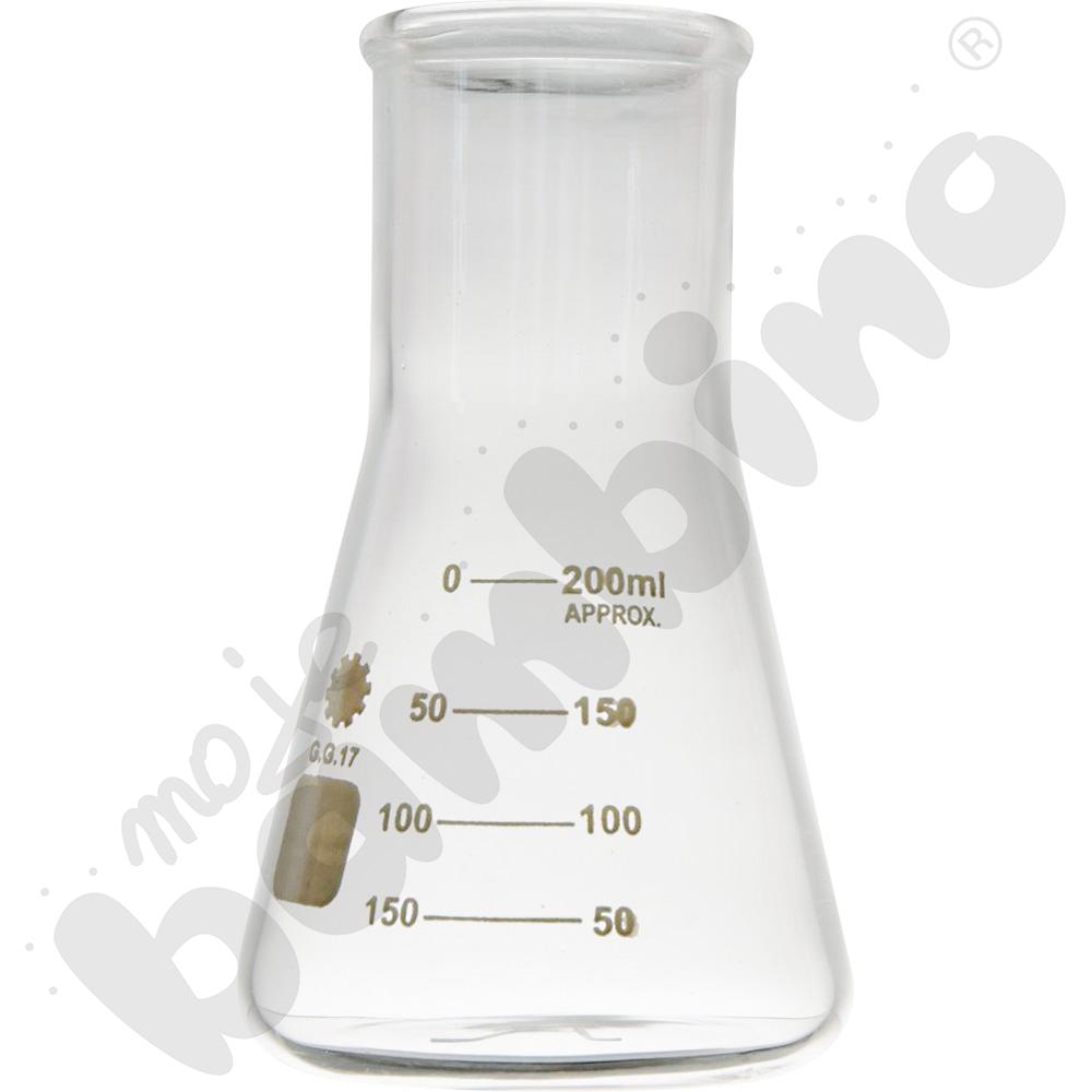 Kolba stożkowa szeroka szyja 200 ml