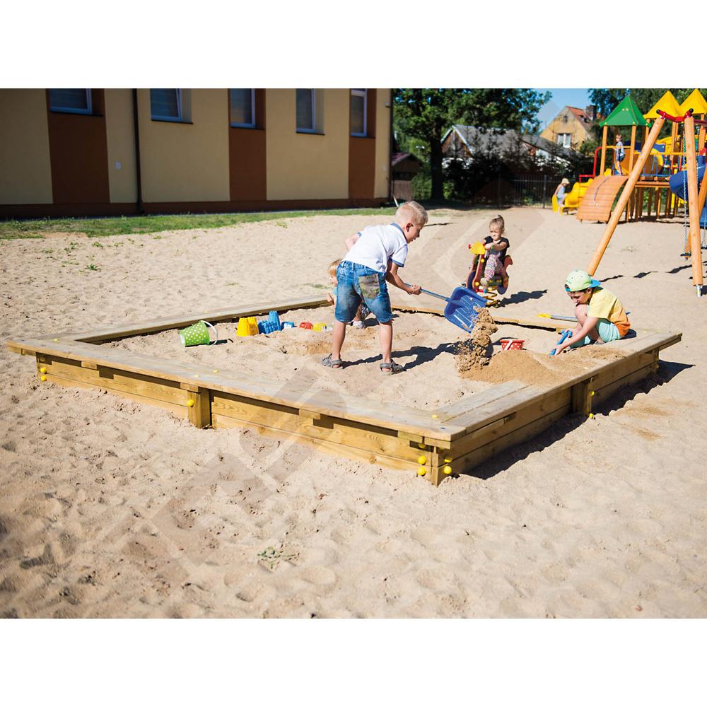 Pískoviště z desek 2 x 2