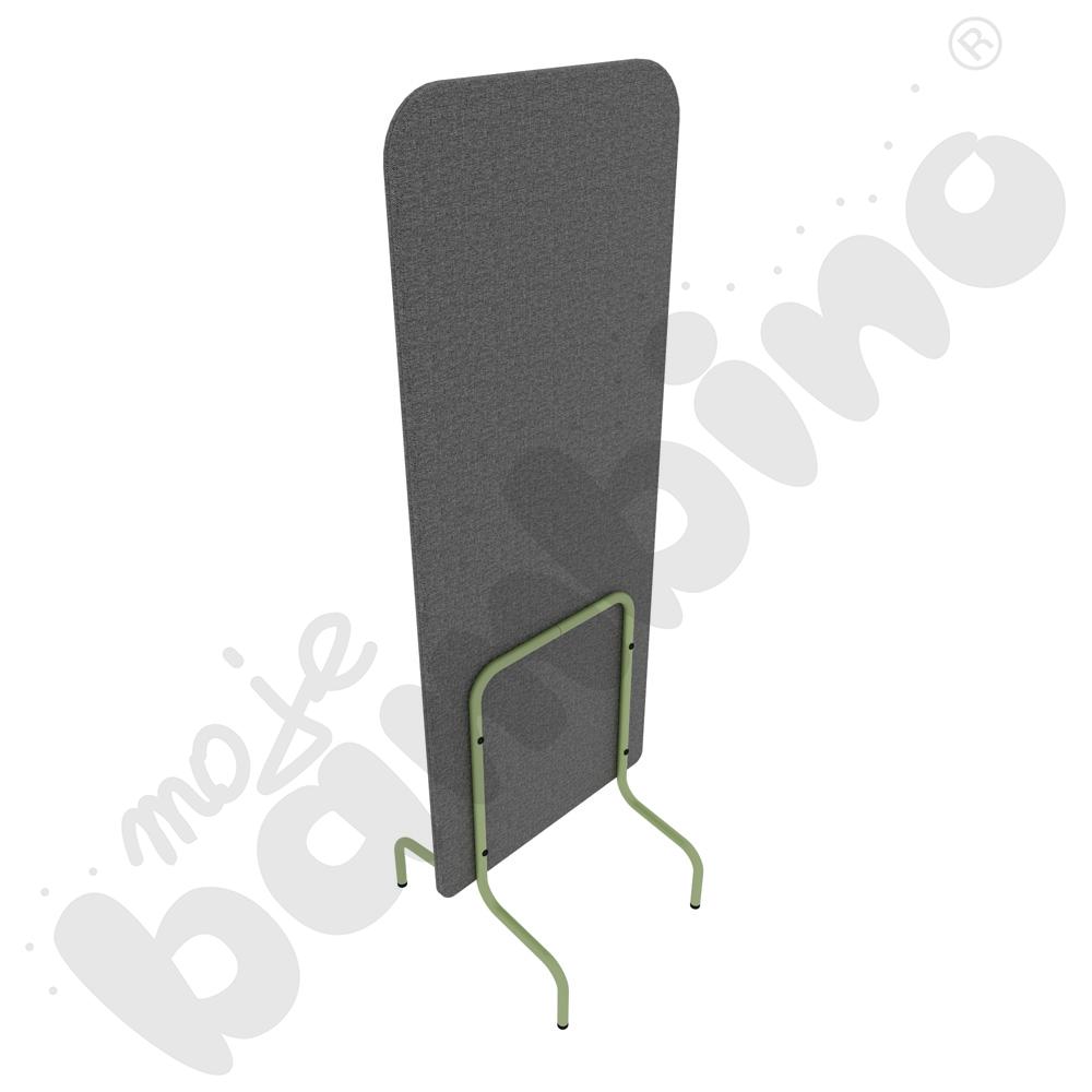 Parawan Versa 60x170 cm z filcowymi stopkami, stelaż oliwkowy, tkanina RO39