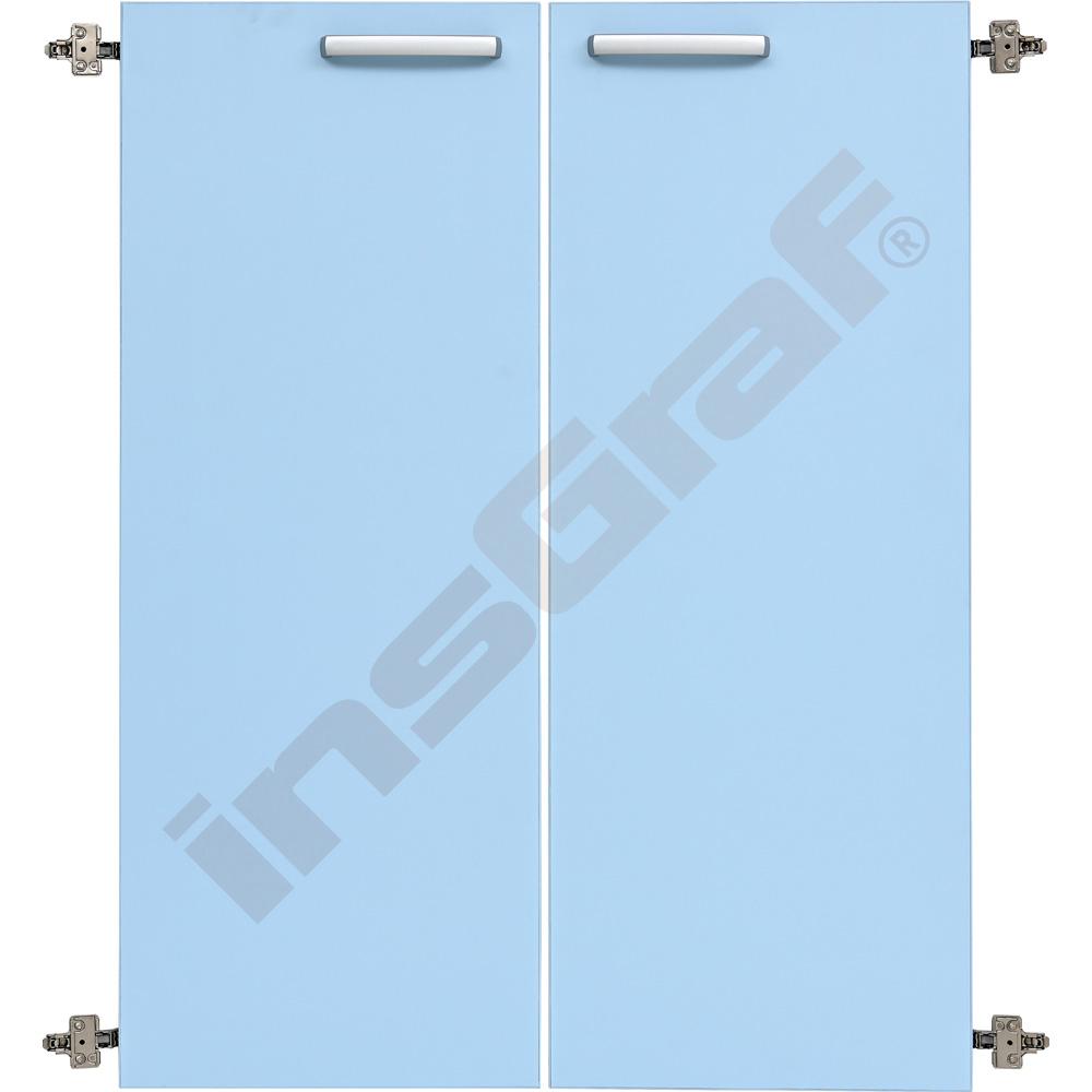 Grande Türen für Schrank L, 180° - hellblau