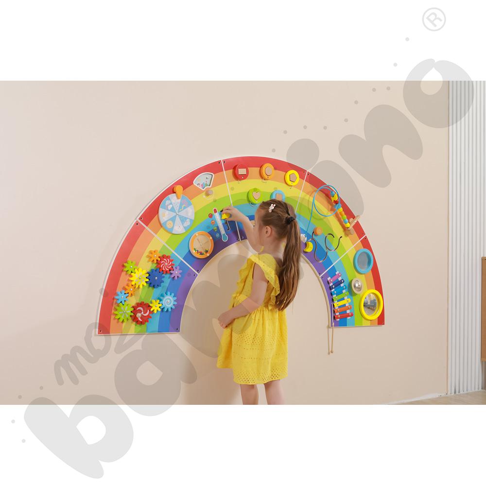 Tęczowy panel aktywności