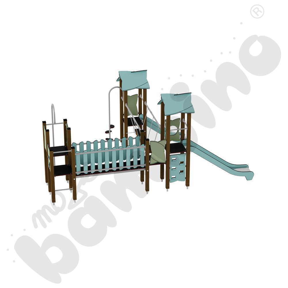 Zestaw Urbi 8, słupy drewniane C