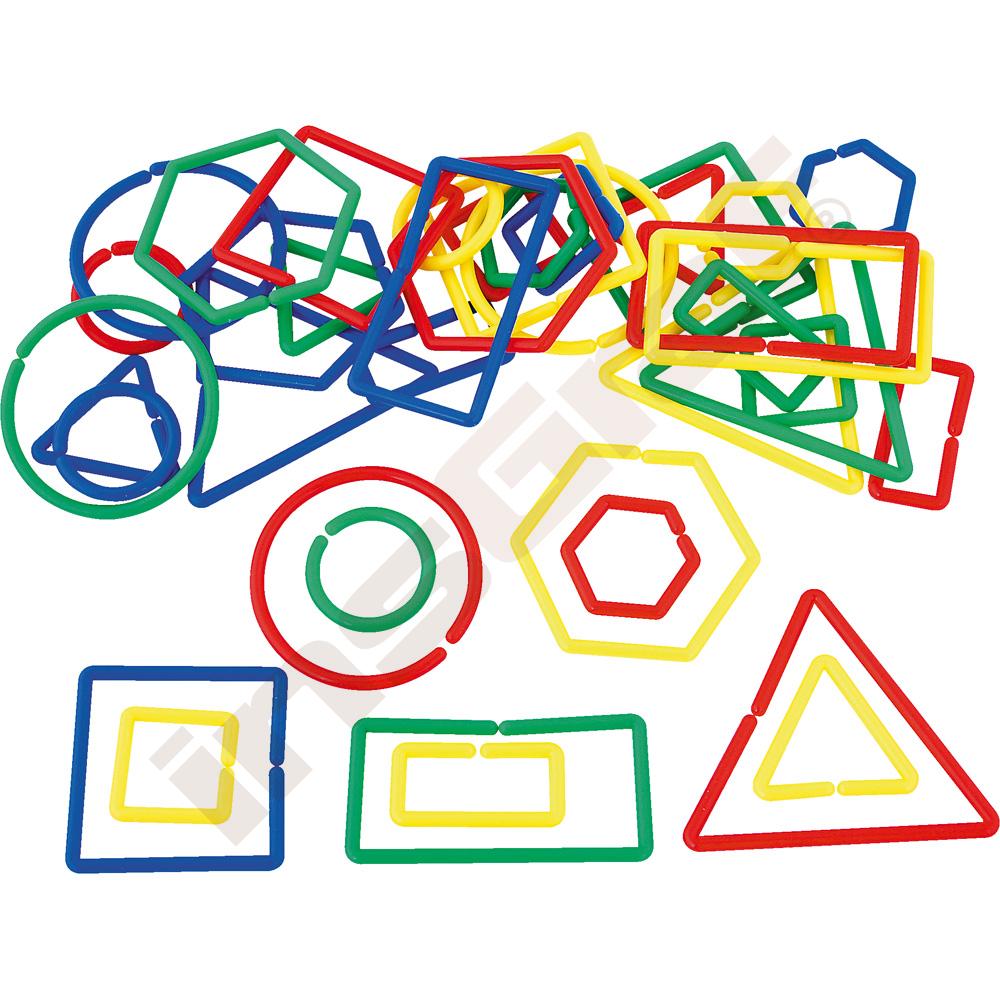 Žetony geometrické tvary